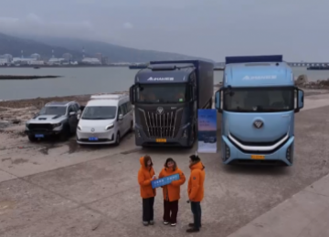 抵达连云港！欧曼银河全球价值品鉴之旅：噪音低至60分贝 定速巡航显效益