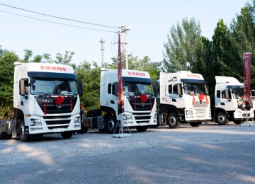 东风快递 速递价值｜东风商用车快递牵引车全国品鉴活动首站潍坊启幕