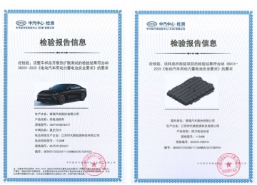 全新2025款星纪元ES纯电斩获权威认证，实力彰显卓越安全性能