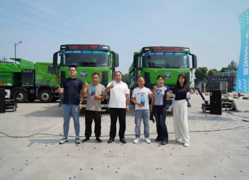1.49kWh/km！欧曼银河TM纯电自卸车城建渣土运输 尽显高效低耗实力